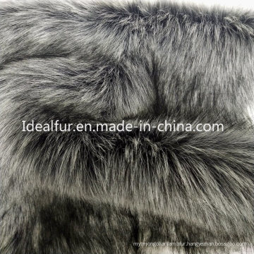 Luxury Silver Artificial Fur